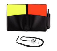 F Fityle Soccer Referee Cards Warning Card Easy Visibility Referee Gear Football Red Yellow Cards for Outdoor Sports Football Match