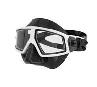 F Fityle Swimming Goggles Snorkel Swim With Clear Underwater Vision And Comfortable Silicone Nose Cover Gentle Seal For Reduced Water Entry suitable for casual , Black And White