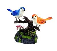F Fityle Talking Jay Electric Birds Sound Activated Chirping Bird Home Decoration Talking Sound Control Toy for Birthday Gift, 513B