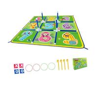 F Fityle Toss Game Throwing Game Home Field Day Family Gathe Carnival for Kids Adults Party Lawn Beach Yard Toys Toe, Style B