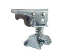 F Fityle Trailer Hitch Ball Cover Repair Latch with Long Top Lever and Clamp Base for 2 Inch Coupler Cover Locking Unit Made of Galvanized Steel Suitable Hold, Without Pin