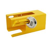 F Fityle Trailer Hitch Lock Trailer Coupler Lock Weatherproof Sturdy Practical Travel Accessories for RV Vehicles Travel, Combination lock