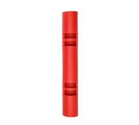 F Fityle Training Weighted Tube Workout Cylinder Weighted Bar Core With Secure Handholds Natural Rubber Comfortable Grip Suitable for Conditioning Gym, Red, 6KG