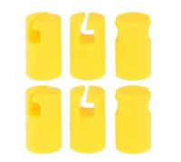 F Fityle Trampoline Enclosure Pole Caps for 1inch Poles End Caps Trampoline Shell Rod Caps Protective Cover for Boys Outside Children, 6pcs