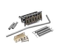 F Fityle Tremolo Bridge Guitar System Set Double Locking, Music Instrument, Portable Professional 10.5 mm String Distance Tremolo Seat