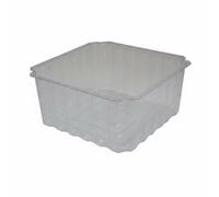 F Fityle Turtle Habitat Tank Aquatic Turtle Enclosure Reptile Basin Terrapin Container Deep Water With Clear Walls Smooth Texture For Quick Cleaning Suitable for home habitats pet corners beginners