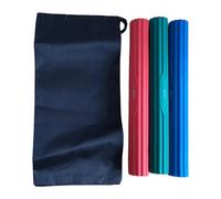 F Fityle Twist Bar Resistance Band Golf Training Muscle Training Forearm Wrist Resistance Bar Flexible for Adults Women Men Athletes, 3 Pack Big Force
