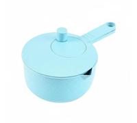 F Fityle Vegetable Centrifuge Colander PP Material Manual Suitable for Modern Kitchen, Blue, Blue