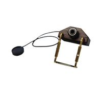 F Fityle Violin Pickup Portable Piezo Violin Pickup Accessory Contact Pickup Carrying Volume Adjustment for Ukulele Banjo