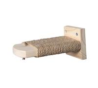 F Fityle Wall Mounted Cat Shelf Cat Climbing Ladder Modern Kitten Wall Furniture Scratching Step for Small Large Cats Claws Grinding, L