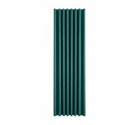 F Fityle Window Lining Blackout Curtain Liner Insert Panel Drape Compact Warp Weave With Hook Type Fastening For Light Dimming And Heat Reduction suitable for, Dark Green, 3.5m W X 2.7m H