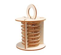 F Fityle Wood Kit Science Kit Creative Stem Handmade DIY Combination Lock Model Set Technology Toy for Children Adults