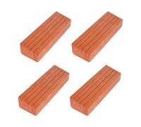 F Fityle Wooden Playing Card Holders,Wood Holder Racks Convenient Sturdy Portable Hands Card Deck Stand for Kids or Elder People, 4 pieces