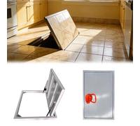F Floor Hatch CoverConcealed Maintenance Access with Suct Cup Opener & Inner Handle Removable C Opening (29" x 29")