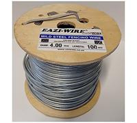 F&G Supplies Galvanised Steel Line Wire 4mm x 100m on Spool