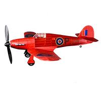 F&G Supplies Hawker Hurricane complete vintage model rubber-powered balsa wood aircraft kit that really flies!