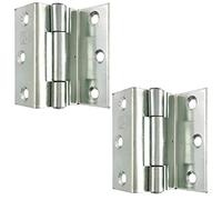 F&H™ 2.½" Inch - 63mm Pattern 1951 Stormproof Casement Window Hinges 1 Pair (2 Hinges) Bright Zinc