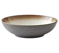 F&H Pasta Bowl 20 cm Grey/Cream BITZ