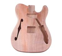 F-hole Electric Guitar Body Matte Ogu Wood Body Guitar Modification DIY Accessories Professional Piano Barrel