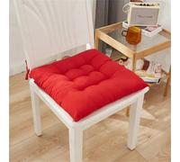 (F) Hot Solid Chair Cushion Square Mat Cotton Upholstery Soft Padded Cushion Pad Office Home Or Car Garden Sun Lounge Seat Cushion