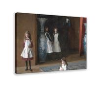 F I N U C B 40+ John Singer Sargent Famous Painting Print The Daughters of Edward Darley Boit by John Singer Sargent Prints Posters Canvas Deco Paintings Wall Art