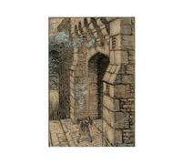 F I N U C B 42+ Arthur Rackham's Famous Illustrations Posters How You'd Frown Should A Ladleful Fall on Your Crown by Arthur Rackham Prints Posters Canvas Deco Pa