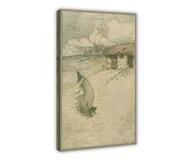 F I N U C B 42+ Arthur Rackham's Famous Illustrations Posters There's An Old Woman Dwells upon Tappington Moor by Arthur Rackham Prints Posters Canvas Deco Painti
