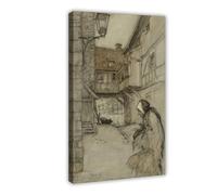 F I N U C B 43+ Arthur Rackham's Famous Illustrations Posters There Was An Old Woman Who Lived in A Village by Arthur Rackham Posters Prints Canvas Deco Paintings