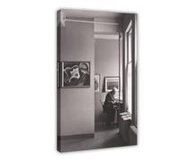 F I N U C B Ansel Adams 41+ Photographic Poster Prints Alfred Stieglitz, An American Place, New York by Ansel Adams Oil Painting Canvas Wall Art Deco Print Frame