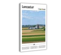 F I N U C B Lancaster Pennsylvania USA Canvas Prints - Amish Country Farmland Wall Art, Pennsylvania Dutch Landscapes Poster for Rustic Home Decorations 16x24inch