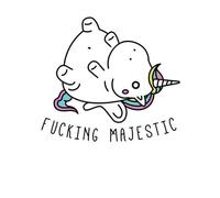 F***ing Majestic Men's T-Shirt - White - 5XL - White