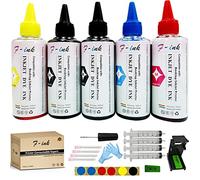 F-INK 5 x 100ML Ink Refill Bottles Compatible with PG-560 CL-561 PG-540 CL-541 PG-560XL CL-561XL PG-540XL CL-541XL Ink Cartridge