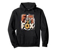 F Is For Fox Elementary Kindergarten Reading Teacher - Pullover Hoodie
