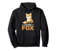 F Is For Fox Elementary Kindergarten Reading Teacher - Pullover Hoodie