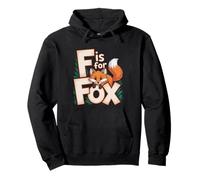 F Is For Fox Elementary Kindergarten Reading Teacher - Pullover Hoodie
