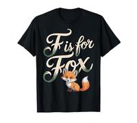 F is for Fox Elementary Kindergarten Reading Teacher ||- T-Shirt