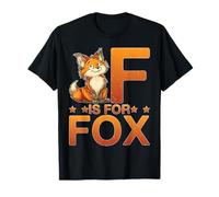 F is for Fox Elementary Kindergarten Reading Teacher T-Shirt