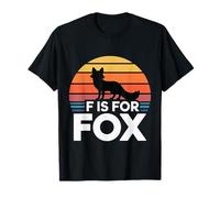 F is for Fox Elementary Kindergarten Reading Teacher - T-Shirt