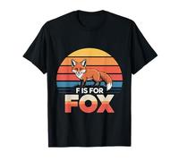 F is for Fox Elementary Kindergarten Reading Teacher - T-Shirt