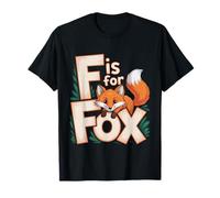 F is for Fox Elementary Kindergarten Reading Teacher - T-Shirt