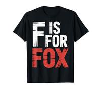 F is for Fox Elementary Kindergarten Reading Teacher |- T-Shirt