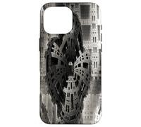 F. Lang In Love - Fractal Geometry Algorithmic Abstract Art Case for iPhone 16 Pro Max