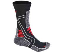 F-Lite Motorbike E100 Socks, black-grey-red, size 39 40 41 42 for Men