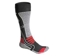 F-Lite Women's Motorcycling High Socks - Black/Red, Size 35-38 (3-5)
