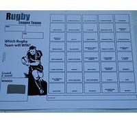 F&M RUGBY LEAGUE FUNDRAISING SCRATCH CARDS SET OF 5(40 spaces) = RAISE FUNDS