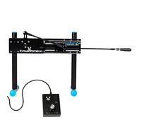 F-MACHINE Sex Machine Pro 4 for Women & Men, Automatic Quiet Thrusting Device with Long Stroke, Adjustable Thrust Depth & Leg Position, High Performance, Premium Toy with Remote Controller (Black)