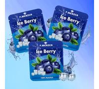 F.MERZCA Blueberry Flavoured Filter - 9 Filters with Resistance and Flavour - Fits All F.MERZCA Models - 900 Drags for Smoking Ceasing with Flavour from Vegetable Oils Nicotine Free