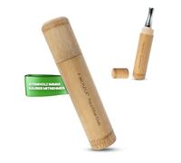 F.MERZCA Premium Bamboo Breathing Case - Protective Case for Smoking Ceasing Breath Wood & Chain (All Models) - Lightweight, High Quality - Ideal to Carry - Protects Against Dust, Scratches - Compact