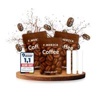 F.MERZCA Set of 9 Coffee Flavour Filters - Flavoured Filters with Full-bodied Coffee Taste - Cigarette Replacement to Stop - Smokeless Aid Non-Toxic & Natural with Flavour