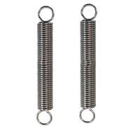 F-MINGNIAN-SPRING 2pc Wire 1.5mm Outer Diameter 10mm Dual Hook Long Expansion Tension Spring Hardware Accessories 304 Stainless Length 60mm-150mm (Size : 1.5x10x80mm)